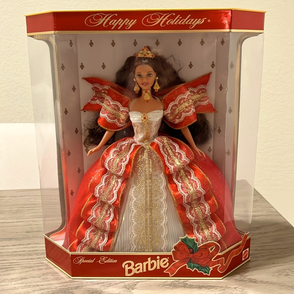 Vintage 1997 Happy Holidays Barbie